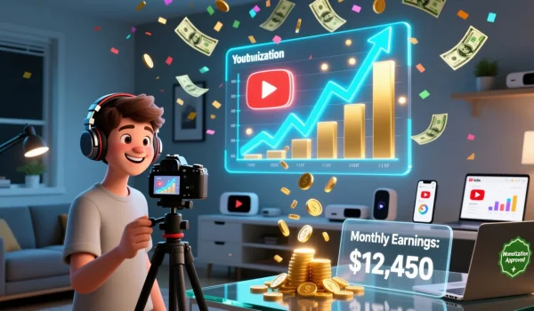 کسب درآمد از یوتیوب